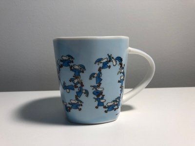 Herra Hakkarainen Suomi 90v muki