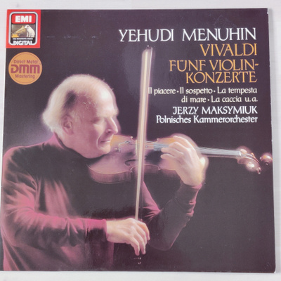 Vivaldi* - Yehudi Menuhin,Fünf Violin-Konzerte