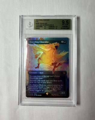 Magic the Gathering Traveling Chocobo BGS 9.5