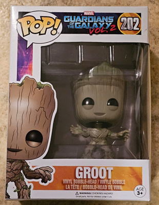Funko Pop! Marvel GotG Vol2 Groot #202