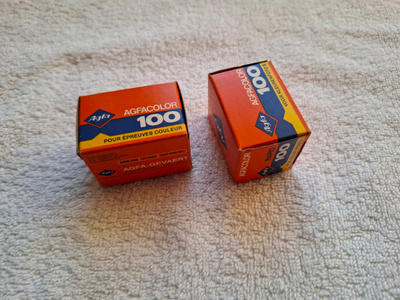 2 x Agfa Color 100 RABID