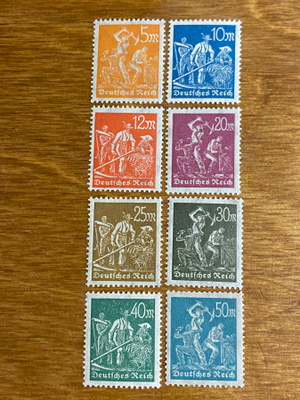 SAKSA REICH 1922-1923 TYÖNTEKIJÄT**