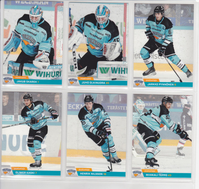2018-19 Cardset Series 2 Pelicans Team Set 12 korttia