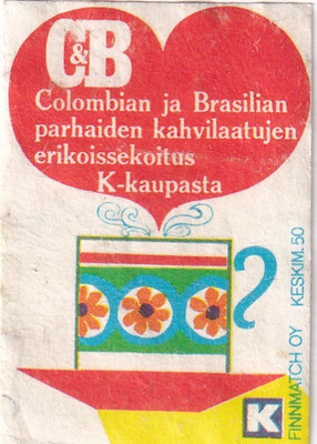 C&B Colombian ja Brasilian parhaiden kahvilaatujen    4/7