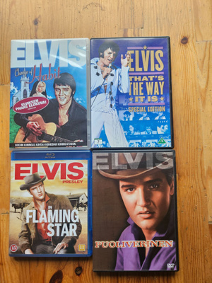 4 elvis dvdtä