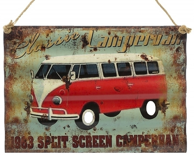 METALLIKYLTTI AALTO 40 X 28,5CM CAMPERVAN	(24 384)