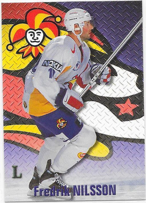 1998-99 CardSet #108 Fredrik Nilsson Jokerit