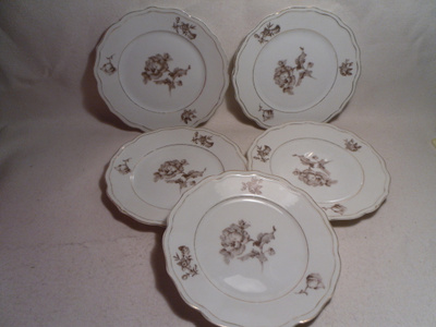 TEHDAS LAMPINEN KAKKU/LEIPÄ LAUTASET 5 KPL, HALK. 170 MM