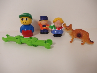 Lelufiguureja, mm. Fisher Price , Shelcore , Duplo Primo