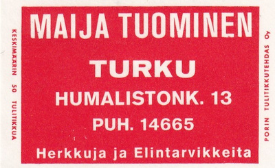 Turku, Maija Tuominen   4/15