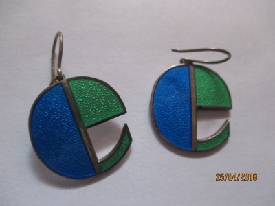 Hopea korvakorut/ i8,1986,harvinaiset