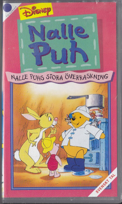 Nalle Puh - Nalle Puhs stora överraskning (VHS) Svenskt tal