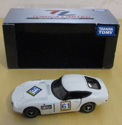 Toyota 2000 GT Coupe 3 door White 1970 Tomica Limited 1:59