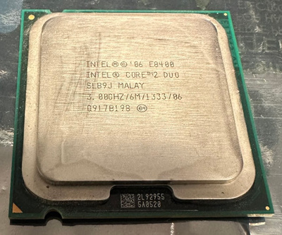 Intel Core 2 Duo E8400