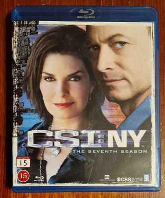 CSI NY - kausi 7 - blu-ray boxi