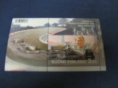 MIKA HÄKKINEN postimerkki  15.01.1999