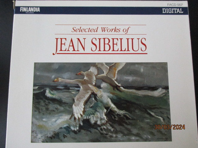 SELECTED WORKS OF JEAN SIBELIUS (4 x CD)