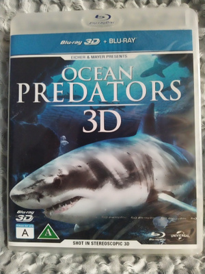 OCEAN PREDATORS 3D BLU-RAY *UUSI!*
