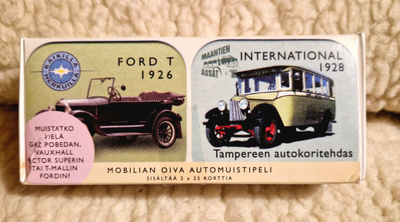 MOBILIAN OIVA AUTOMUISTIPELI. HIENO