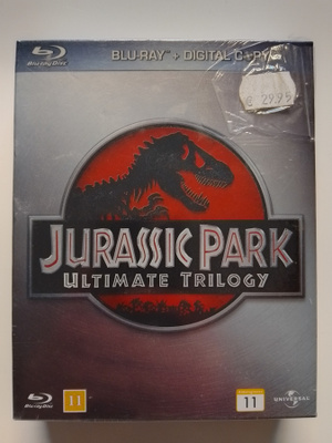 Jurassic park Ultimate trilogy Blu-ray **UUSI**