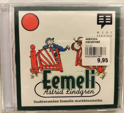 VAAHTERAMÄEN EEMELIN MARKKINAMETKU-ÄÄNIKIRJA-CD,WSOY, v.1987