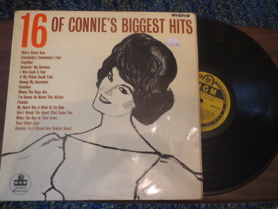 Connie Francis: 16 Biggest Hits LP