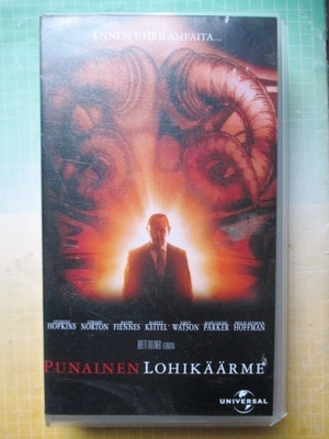 VHS elokuva: Punainen lohikäärme