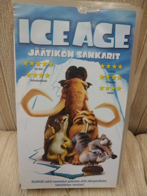 Ice Age Jäätikön sankarit VHS-kasetti