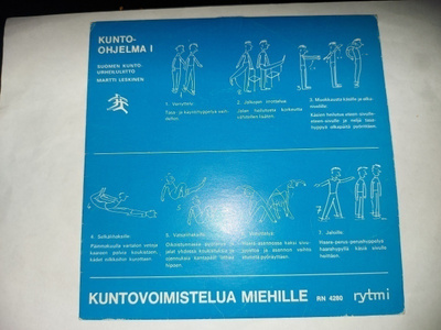 KUNTOVOIMISTELUA MIEHILLE 2 - 7 " Sinkku ( RARE )