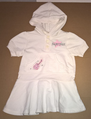 TYTTÖJEN LYHYT HIHA HUPPARI MEKKO GIRLS 4 T FADED GLORY