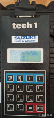 Suzuki Tech1 diagnostiikkalaite