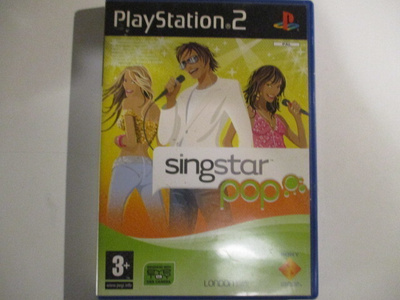 PS2 SINGSTAR POP