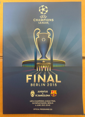 UEFA CHAMPIONS LEAGUE FINAL BERLIN 2015 OFFICIAL PROGRAMME