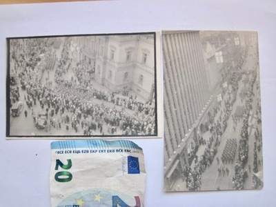2 VANHAA Valokuvaa Paraati Helsinki 16.5.1933