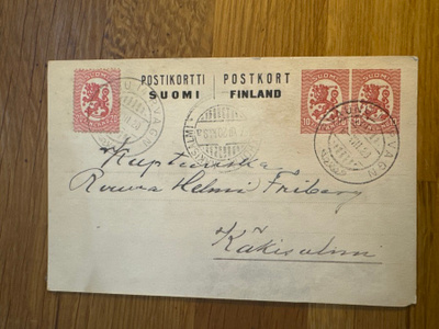 Ehiökortti Käkisalmi 1920