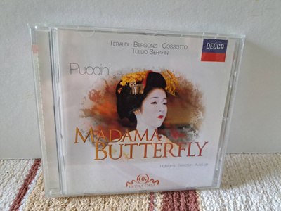 Puccini:Madama Butterfly-Tebaldi/Bergonzi/Cossotto/Serafi CD