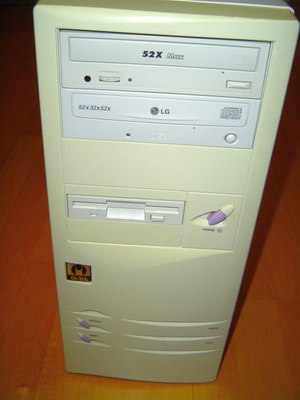 RETRO PC TIETOKONE OCTEC ASUS A7N8X AMD ATHLON 1200 WIN XP