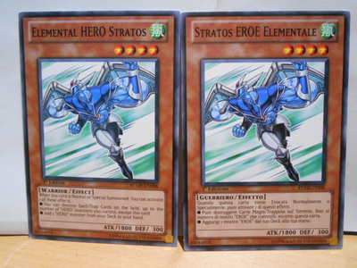 Elemental Hero Stratos ja Stratos EROE Elementale