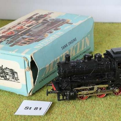#St81 Märklin 3000 BR 89, höyryveturi + laatikko