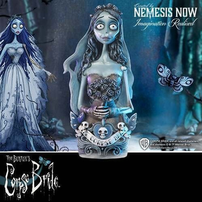 CORPSE BRIDE EMILY statue bust 30cm - HEAD HUNTER STORE.