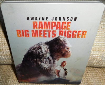 Rampage [4K UHD + Blu-ray] * STEELBOOK * (ei suomi-tekstejä)