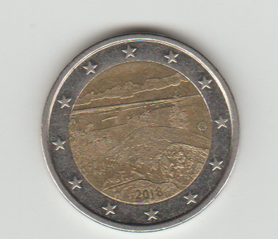 Suomi 2 € 2018 Kansallismaisema