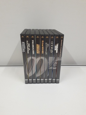 James Bond kokoelma 9kpl, uudenveroisia (dvd)