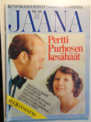 Jaana lehti Nro 24/1975 (25.5)