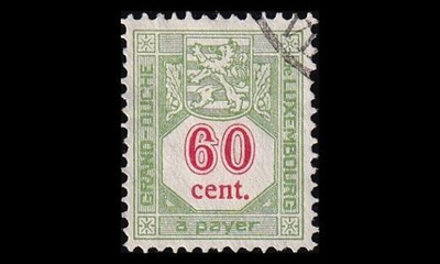 Luxemburg P-17A o Porto 60 C (12½) (1922)