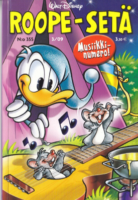 Roope-Setä N:o 355 (3/2009) Musiikkinumero!