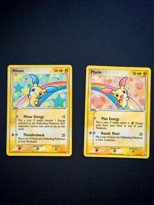 Pokemon Minun & Plusle