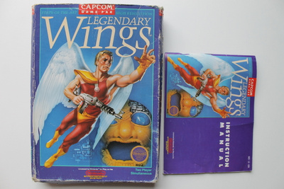NES Legendary Wings (REV-A/USA) *kotelo + ohjeet*