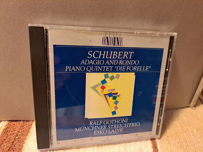 Schubert:Adagio and Rondo ym.-Ralf Gothoni-Munchner S. CD