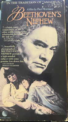 Beethoven’s Nephew VHS Paul Morrissey